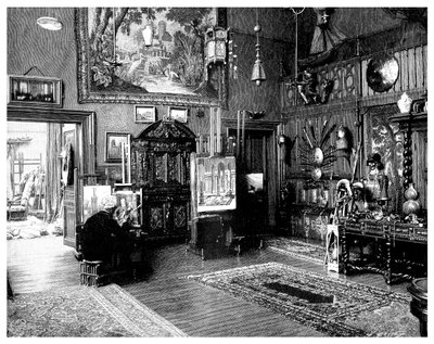 Studium Monsieur JL Gerome, 1901 autorstwa Unbekannt