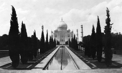 Tadż Mahal, Agra, Indie, 1916–1917 autorstwa Unbekannt