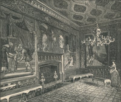 Pokój Gobelinów, 1886 autorstwa Unbekannt