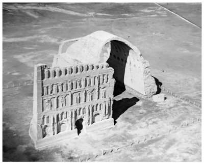 Taq-i Kisra z powietrza, Ctezyfon, Irak, 1926 autorstwa Unbekannt