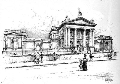 Narodowa Galeria Sztuki Brytyjskiej w Tate Gallery, 1906 autorstwa Unbekannt