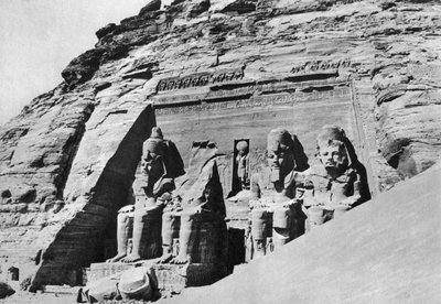 Świątynia Abu Simbel, Egipt, 1936 autorstwa Unbekannt