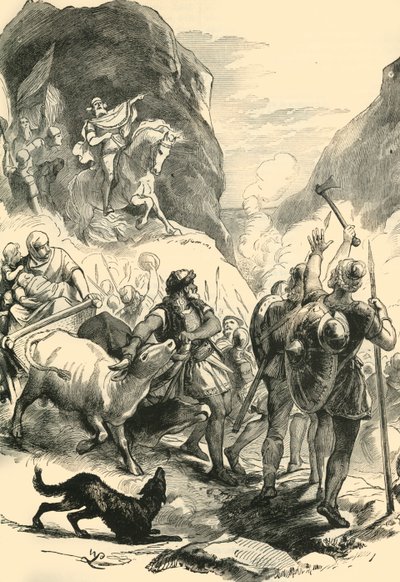 Krzyżacy w marcu 1890 r. autorstwa Unbekannt