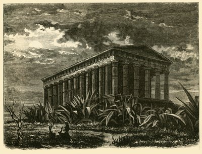 Tezeum w Atenach, 1890. autorstwa Unbekannt