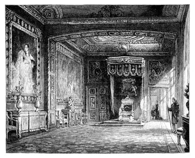 Sala tronowa, zamek Windsor, ok. 1888 r. autorstwa Unbekannt