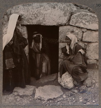 Grób Łazarza, Betanii, ok. 1900 autorstwa Unbekannt