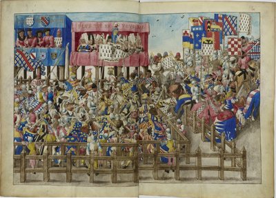 Księga turniejowa René dAnjou, ok. 1447 autorstwa Unbekannt