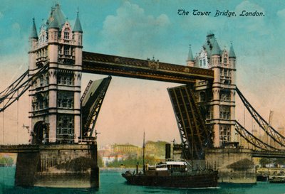 Tower Bridge, 1915, ok. 1900-1930 autorstwa Unbekannt