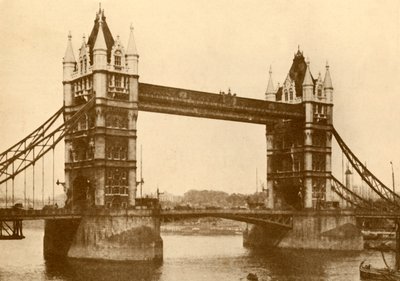 Tower Bridge, Londyn, ok. 1930. autorstwa Unbekannt