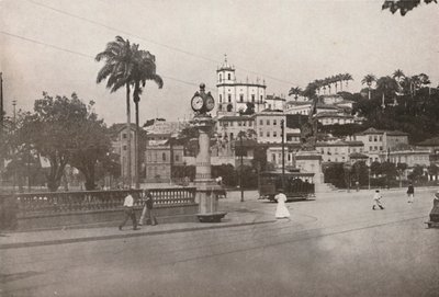 Tramwaj przejeżdżający przez Praca da Gloria, 1914 autorstwa Unbekannt