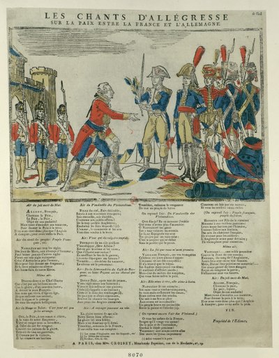 Traktat presburski, 1805 autorstwa Unbekannt