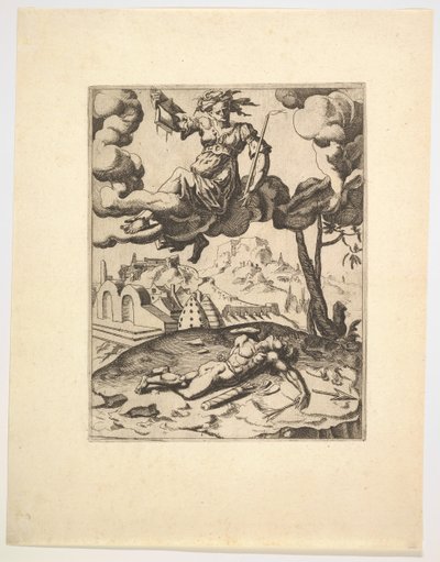 Triumf Czystości z Triumfów Petrarki, ca. 1548-49. autorstwa Unbekannt