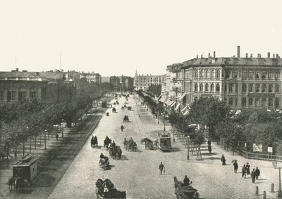 Vesterbrogade, Kopenhaga, Dania, 1895. autorstwa Unbekannt
