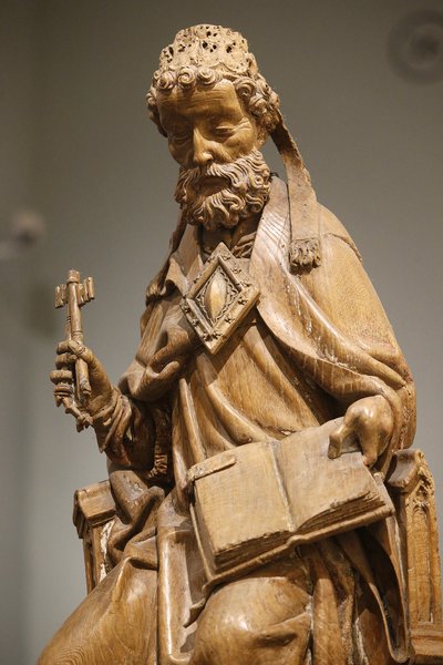 Muzeum Wiktorii i Alberta. Święty Piotr. Dąb. Południowa Holandia. Zjednoczone Królestwo autorstwa Unbekannt