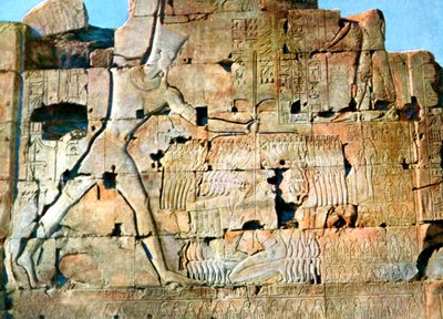 Zwycięstwo Ramzesa II, Karnak, Egipt, XX wiek autorstwa Unbekannt