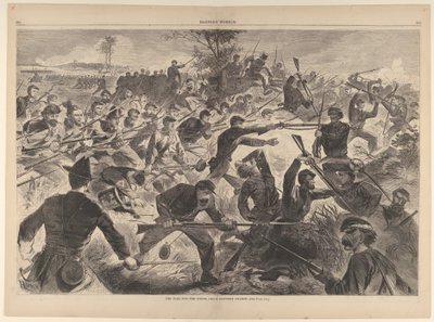 Wojna o Unię, 1862 - Szarża na bagnet Harpers Weekly, tom. VII, 12 lipca 1862 r. autorstwa Unbekannt
