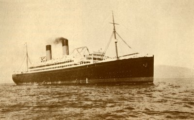 White Star Liner dorycki 16,484 ton, . autorstwa Unbekannt