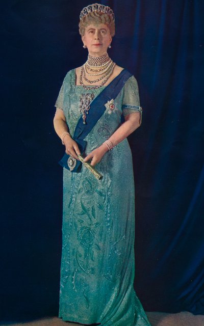 Owdowiała Królowa: Jej Wysokość Królowa Mary, 1936 autorstwa Unbekannt