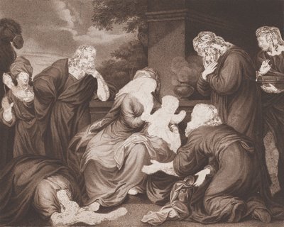 Ofiara mędrców, 1788. autorstwa Unbekannt