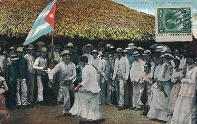 Taniec kubański Zapateo Tipical, c1910. autorstwa Unbekannt