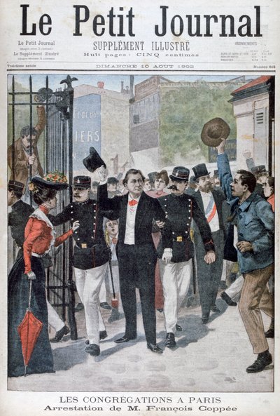 Aresztowanie Francois Coppee, 1902 autorstwa Unbekannt