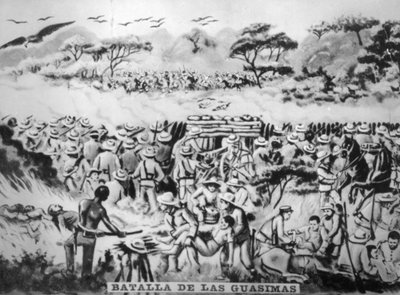 Bitwa pod Guasimas, 1874, 1920 autorstwa Unbekannt