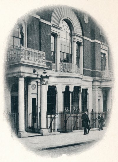 Okno wykuszowe, Boodles Club, Londyn, ok. 1900 1901 r. autorstwa Unbekannt