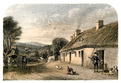Miejsce urodzenia Roberta Burnsa, Alloway, South Ayrshire, Szkocja autorstwa Unbekannt