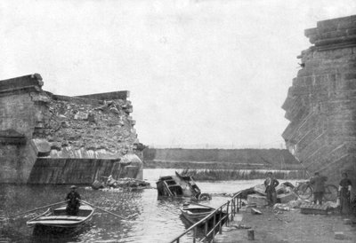 Most w Trilport, 1. bitwa nad Marną, Francja, 5-12 września 1914 autorstwa Unbekannt