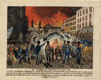 Zdobycie Smoleńska 18 sierpnia 1812 r. 1812 r. autorstwa Unbekannt