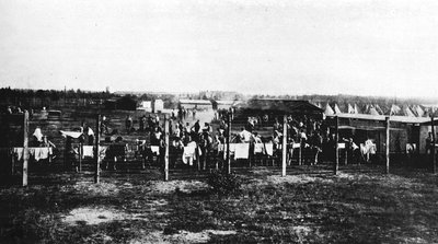 Obóz koncentracyjny we Frith Hill, Camberley, 1914, 1915 autorstwa Unbekannt