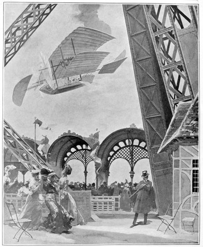 Podbój powietrza w Ambigu-Comique, 1900 autorstwa Unbekannt