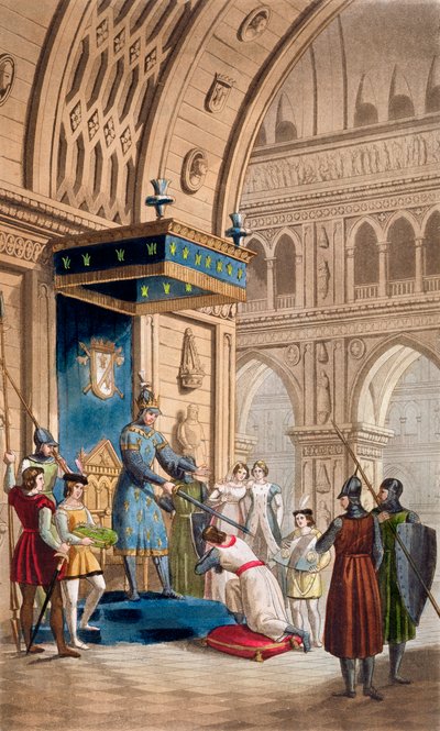 „Stworzenie templariusza”, ok. 1820-1830 autorstwa Unbekannt