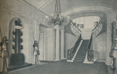 Wspaniała sala schodowa w rezydencji Pierwszych Lordów w Admiralicji, 1937 autorstwa Unbekannt