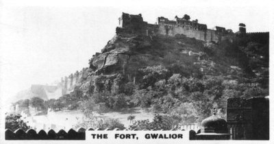 Fort, Gwalior, Madhya Pradesh, Indie, ok. 1925 r. autorstwa Unbekannt