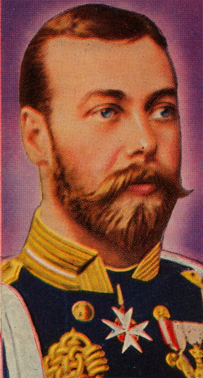 Przyszły król Jerzy V na swoim ślubie, 1893 1935 autorstwa Unbekannt