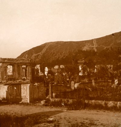 Kiosk, Metzeral, północna Francja, c1914-c1918 autorstwa Unbekannt