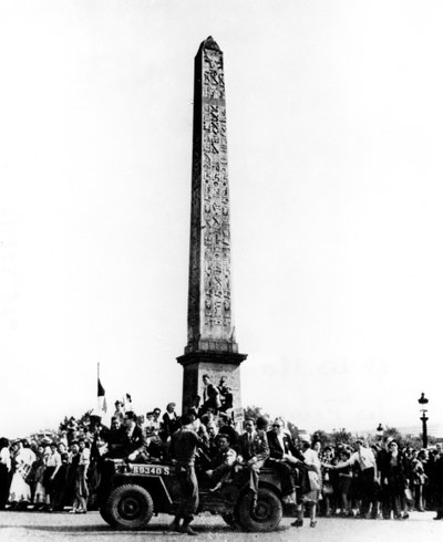 Wyzwolenie Paryża, sierpień 1944 autorstwa Unbekannt