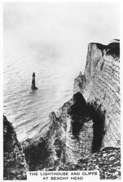 Latarnia morska i klify w Beachy Head, 1936 autorstwa Unbekannt
