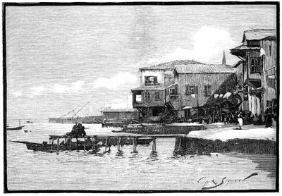 Marina, Larnaka, Cypr, 1900 autorstwa Unbekannt