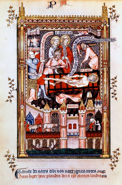 Męczeństwo św. Denisa, 1317 autorstwa Unbekannt