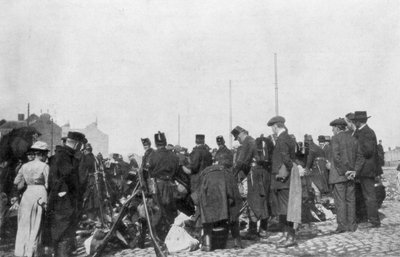 Mobilizacja do obrony Liege, Belgia, 31 lipca 1914 autorstwa Unbekannt