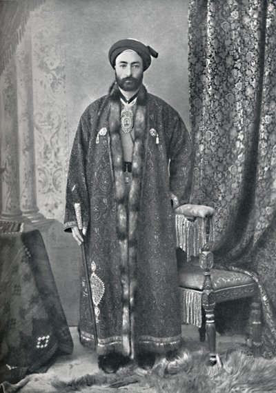 Oficer odpowiedzialny za święte sanktuarium w Mashhad, Persja, 1902 autorstwa Unbekannt