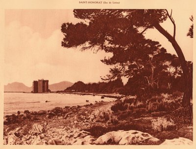 Stary klasztor Saint-Honorat, 1930. autorstwa Unbekannt