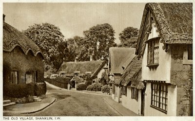Stara wieś, Shanklin, Isle of Wight, XX wiek autorstwa Unbekannt