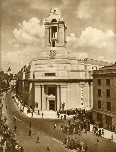 Otwarcie Masońskiego Pamięci Pokoju, Great Queen Street, Londyn, 19 lipca 1933, 1935. autorstwa Unbekannt