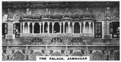 Pałac, Jamnagar, Indie, ok. 1925 r. autorstwa Unbekannt