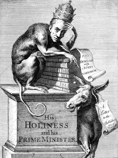 Fiz i postać aleksandryjskiego hiperkrytucha i komentatora, 1728 autorstwa Unbekannt