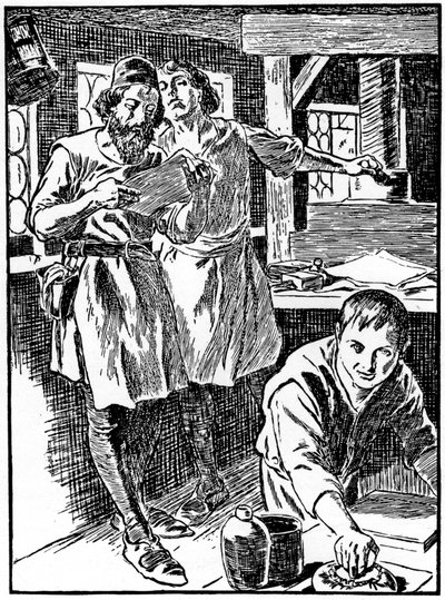 Proces drukowania, 1908-1909 autorstwa Unbekannt