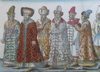 Władcy Moskwy. Wielki Książę Iwan III, Wasilij III Iwanowicz, Iwan IV Groźny i ich Amba autorstwa Unbekannt